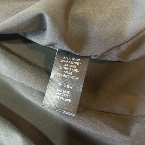 House of Harlow 1960 Metallic Wool Blend Plaid Tweed Blazer - Picture 3 of 9